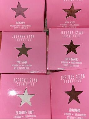 Jeffree Star Pink Single Eyeshadow Collection - Glamour Shot & More